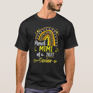 Senior Graduation Proud Mimi Of A 2022 Senior Rain T-Shirt