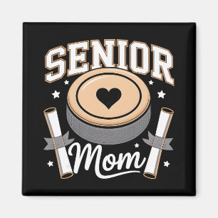 Senior Hockey Mom 2026 Graduate Funny Hockey Mom G Magnet