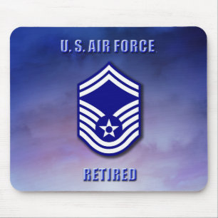 Senior Master Sergeant USAF Mouse Pad
