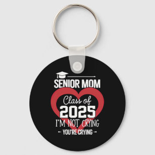 Senior Mom 2025 Cl Of 2025 Graduation 2025 Mother Keychain