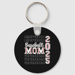 Senior Mom 2025 Sell Cl Of 2025 Funny Graduation  Keychain