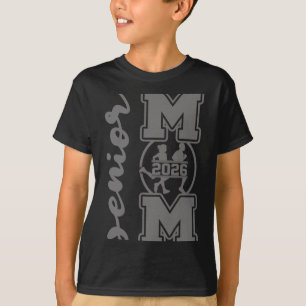 Senior Mom 2026 Cross Country Runner Proud Parent T-Shirt