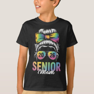 Senior Mom 2026 Proud Parent Graduation Back To Sc T-Shirt