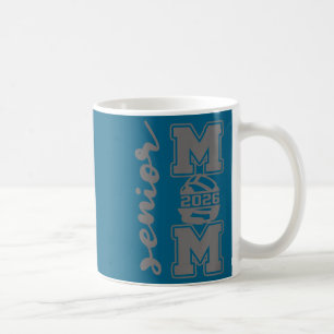 Senior mom 2026 wrestling athlete proud parent coffee mug