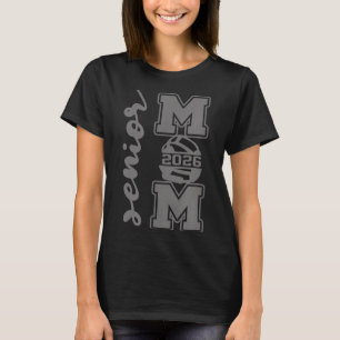 Senior mom 2026 wrestling athlete proud parent T-Shirt