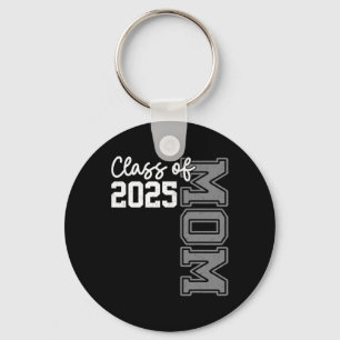 Senior Mom 25 Cl Of 2025 Graduation For Women Moth Keychain