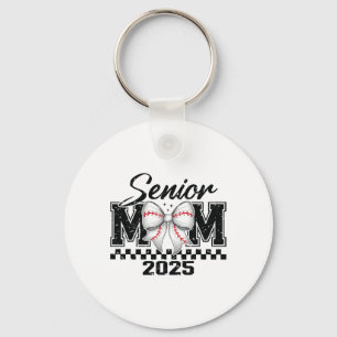 Senior Mom Bysebyll 2025 Cl Of 2025 Graduation 1  Keychain