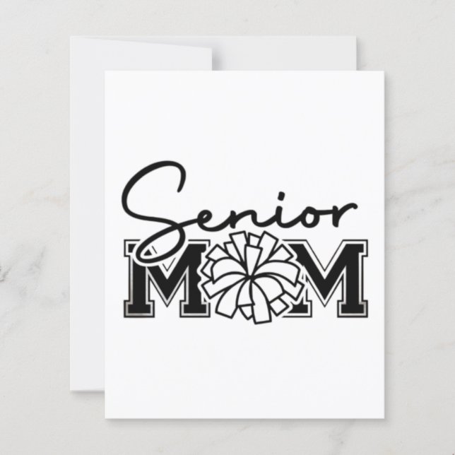 Senior Mom Cheer Design 🎓📣 (Front)