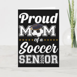 Senior Mom Cl Of 2026 Soccer Mom Graduation _3 Card