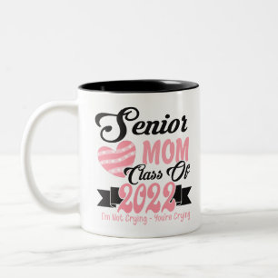 Senior Mom Class Of 2022 Two-Tone Coffee Mug