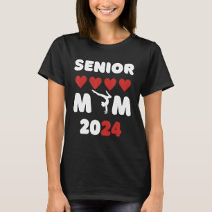 Senior Mom Class Of 2024 Gymnastics Mom Graduation T-Shirt