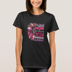 Senior Mom Class of 2024 Mom Graduate High School T-Shirt