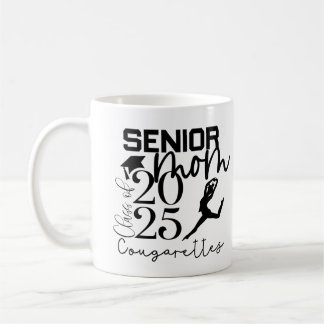 Senior Mom Class of 2025 Cougarettes Mug