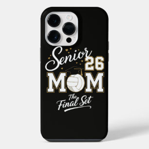 Senior Mom Class of 2026 Volleyball iPhone 14 Pro Max Case