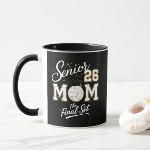 Senior Mom Class of 2026 Volleyball Mug