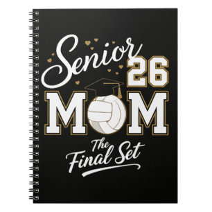Senior Mom Class of 2026 Volleyball Notebook