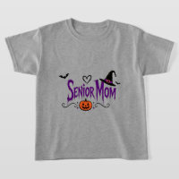 Senior Mom, Funny Halloween Mom,Spooky Pumpkin Mom
