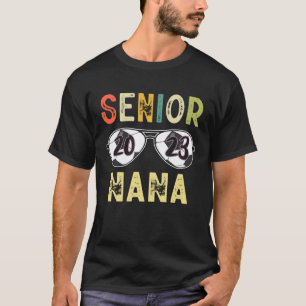 Senior Nana 2023 Cool Proud Nana Soccer Senior Gra T-Shirt