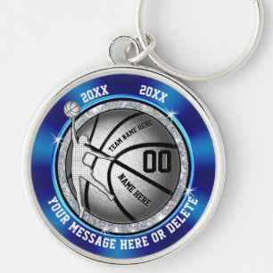 Senior Night Basketball Ideas for Girls Basketball Keychain