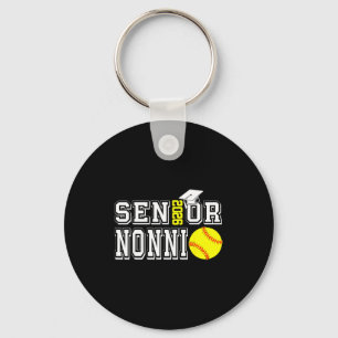 Senior nonni class of 2026 softball nonni keychain
