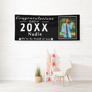 Senior Photo Banner - Personalized Class Of Grad