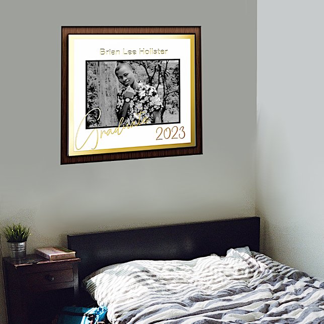 Senior Photo Custom Graduation Foil Prints (Creator Uploaded)