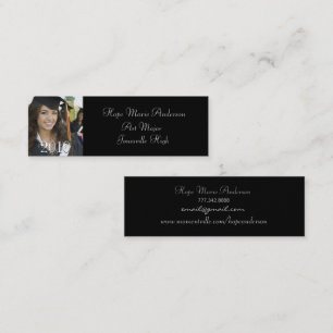 Senior Profile Card with your photos