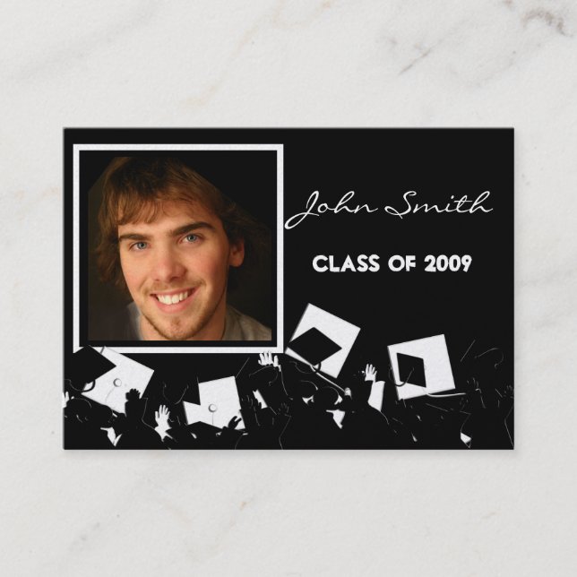 Senior Profile Card with your photos (Front)