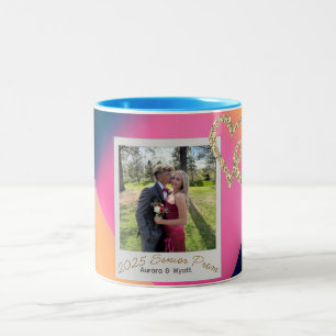 Senior Prom Memorabilia Two-Tone Coffee Mug
