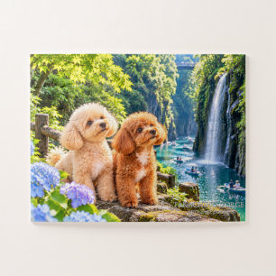 Senior Puzzle, 30 Pieces, Toy Poodles at Takachiho Jigsaw Puzzle