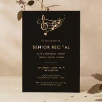 Senior Recital Music Concert Template