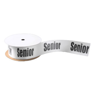 Senior Ribbon Satin Ribbon