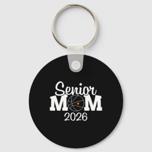 Senior Sketll Mom Cl Of 2026 Player Graduation Gra Keychain