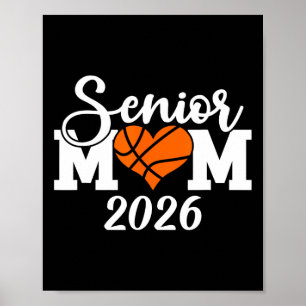 Senior Sketll Mom Cl Of 2026 Player Graduation Gra Poster