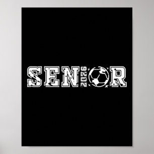 Senior Soccer 2026 Senior Soccer Player Graduation Poster