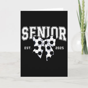 Senior Soccer Cl Of 2025 Graduation Senior 2025 Card