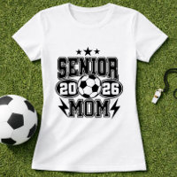 Senior Soccer Mom 2026 Varsity Typography