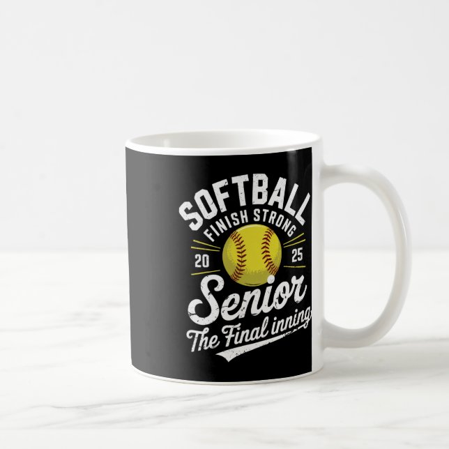 Senior Softll 2025 The Final Inning _1  Coffee Mug (Right)