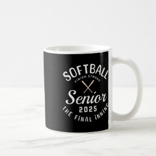 Senior Softll 2025 The Final Inning Coffee Mug