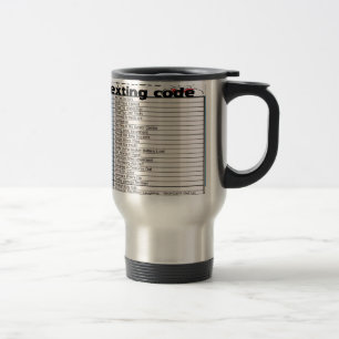 Senior Texting Code Travel Mug