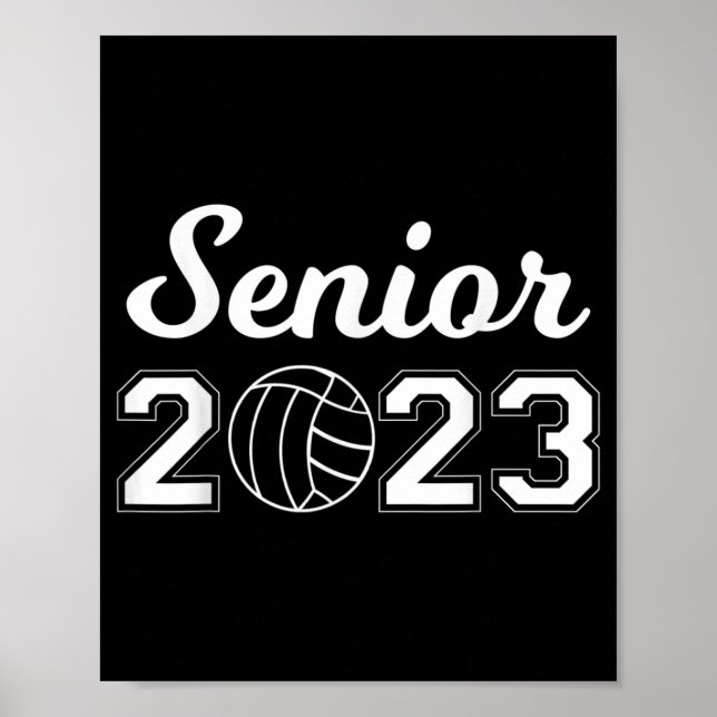 Senior  Volleyball  Poster (Front)