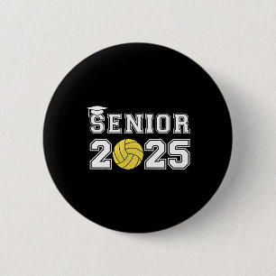 Senior Waterpolo Cl Of 2025 Graduation School Grad 2 Inch Round Button