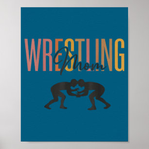 Senior wrestling mom senior mom class of 2026 poster