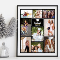 Senior Year Friends Photo Collage 2023 Graduation
