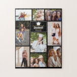 Senior Year Friends Photo Collage 2024 Graduation Jigsaw Puzzle<br><div class="desc">Senior year photo collage puzzle for your best friends in high school or college. Add 9 of your favorite friend photos and order these gifts for your besties. A great 2024 graduation gift of friendship. Nothing says friends forever like a graduate photograph keepsake.</div>