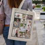 Senior Year Friends Photo Collage 2024 Graduation Tote Bag<br><div class="desc">Senior year photo collage tote bag for your best friends in high school or college. Add 9 of your favourite friend photos and order these gifts for your besties. A great 2024 graduation gift of friendship. Nothing says friends forever like a graduate photograph keepsake.</div>