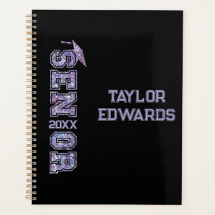 Senior Year Glitter Grad Graduation Planner