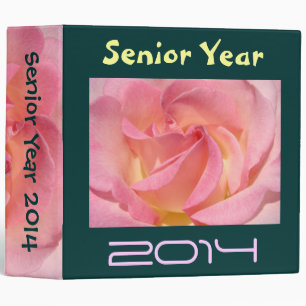 Senior Year Memories Book Binder Add year School
