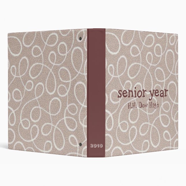 Senior Year Photo Album Binder (Background)