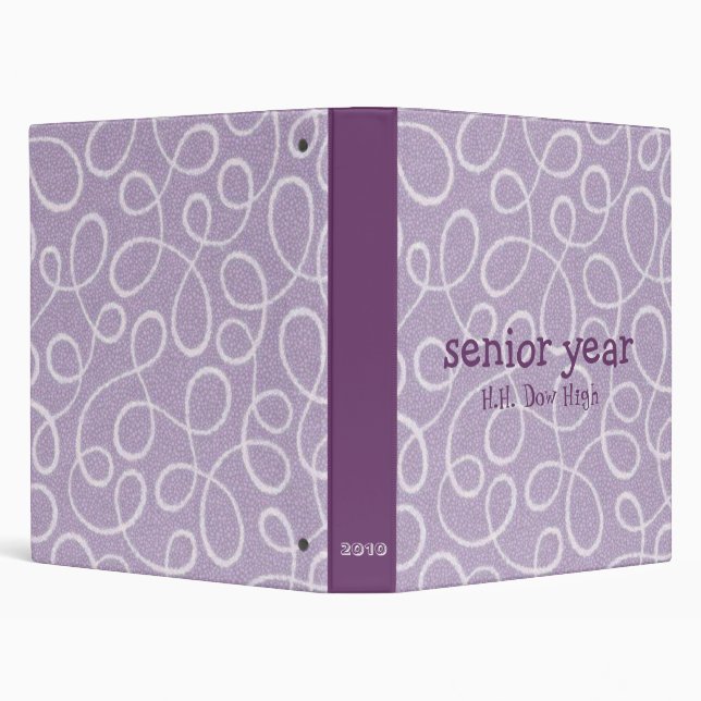 Senior Year Photo Album Binder (Background)